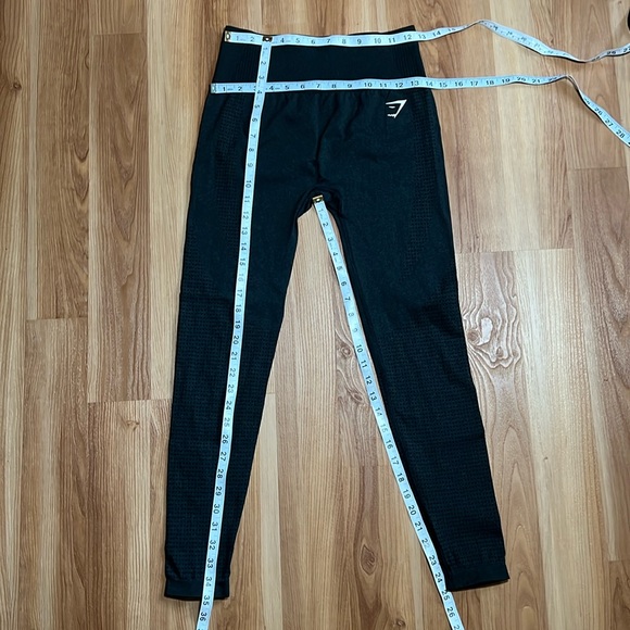 Gymshark Vital Seamless 2.0 Leggings Black Marl - Picture 10 of 10